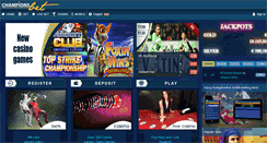 Desktop Screenshot of championsbet.net